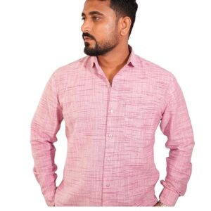 Khadi Cotton Men's Full Shirt
